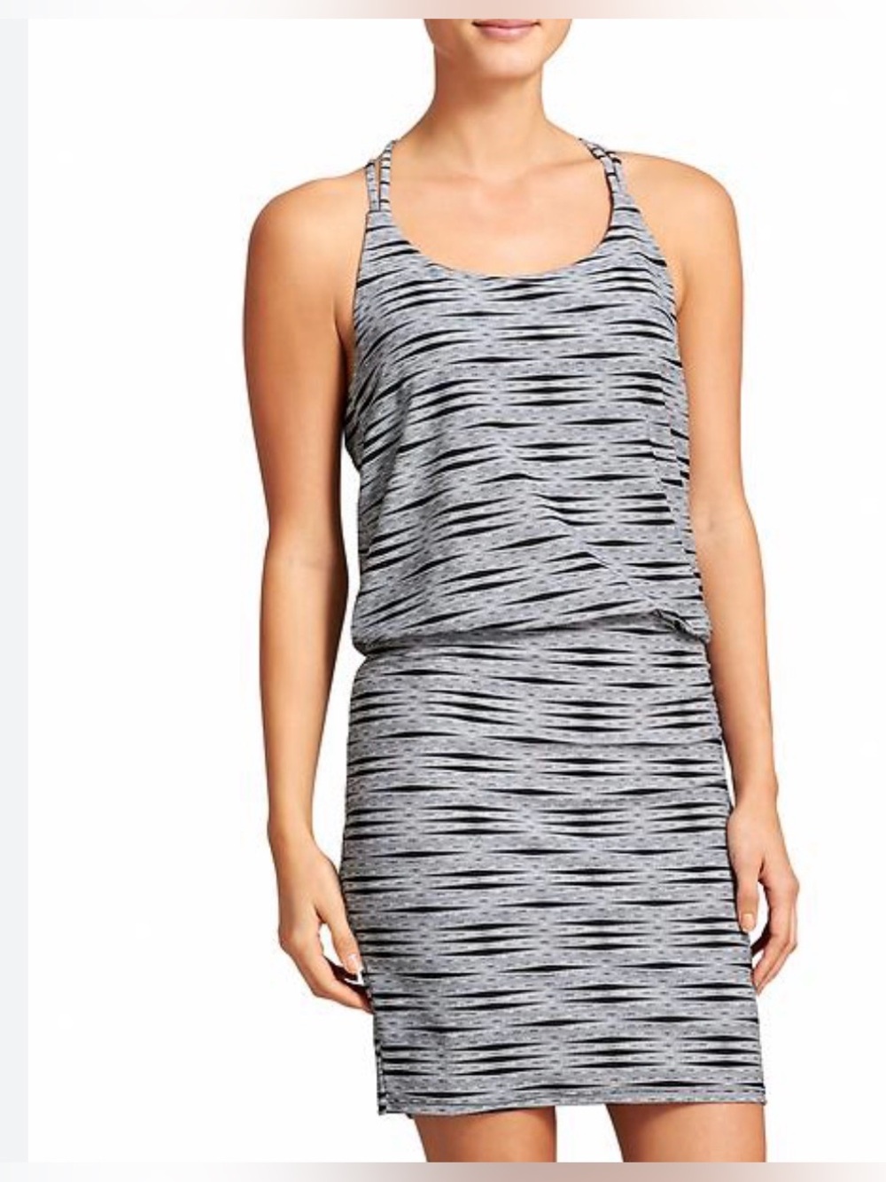 Athleta Ariel Venice Strappy Back Swimdress